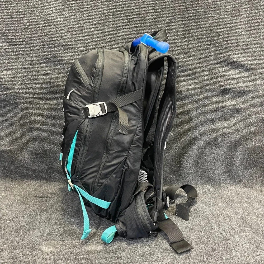CamelBak L.U.X.E. LR 14 Women Black Teal 14L Hydration Backpack 3L 100oz Bladder